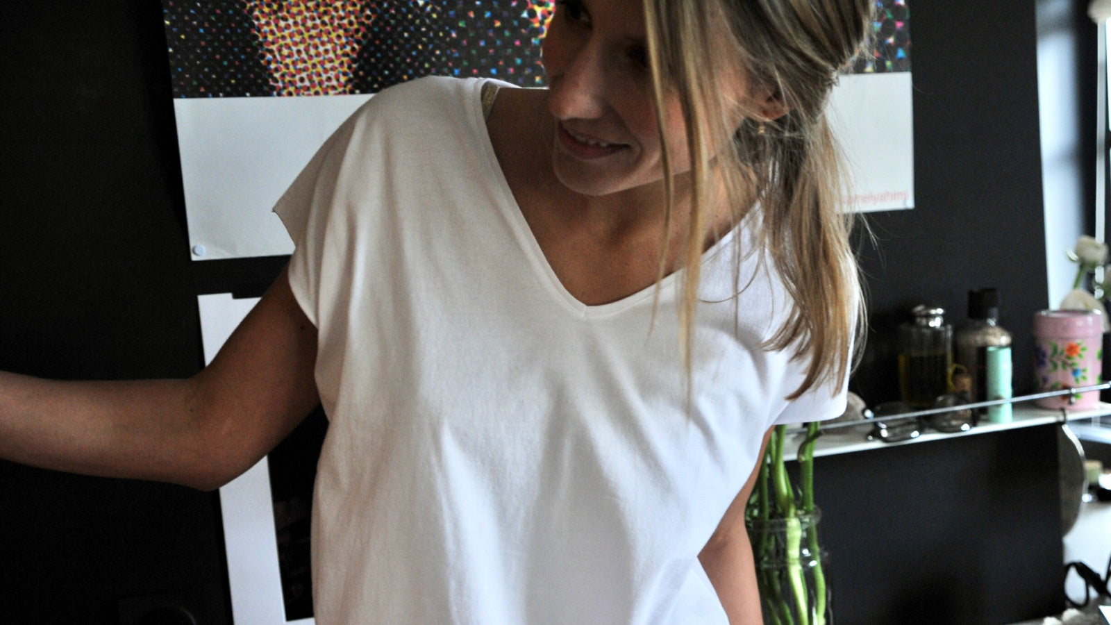 Tee-shirt coton bio femme - les incontournables de suny