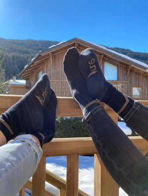 Chaussette française à côte en coton bio fabriquées en France