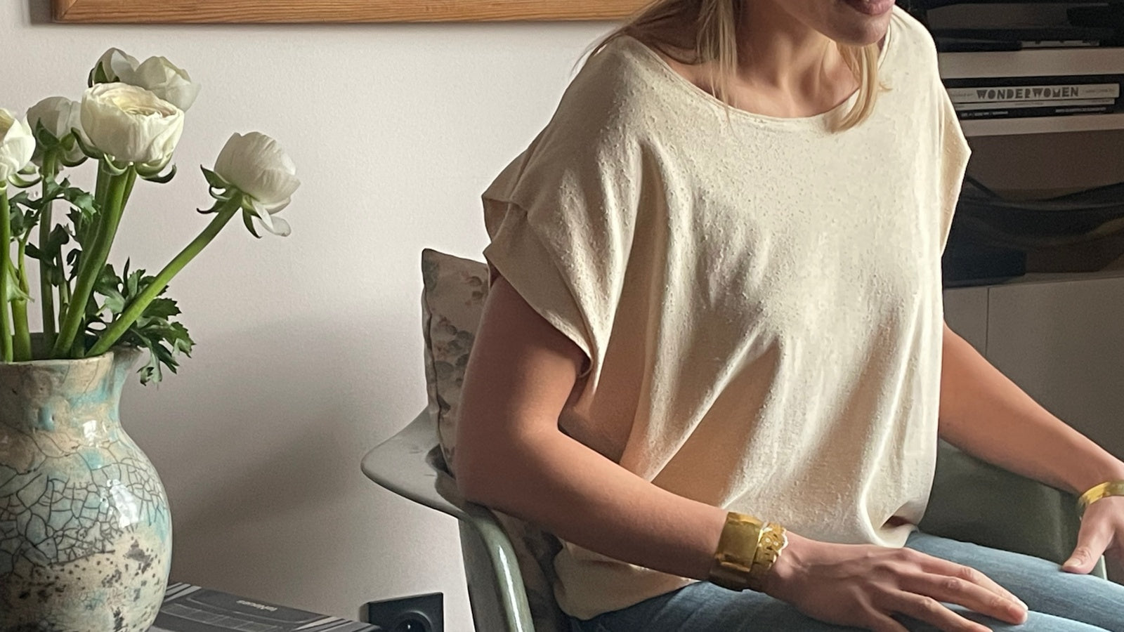 Tee shirt oversize femme en coton bio