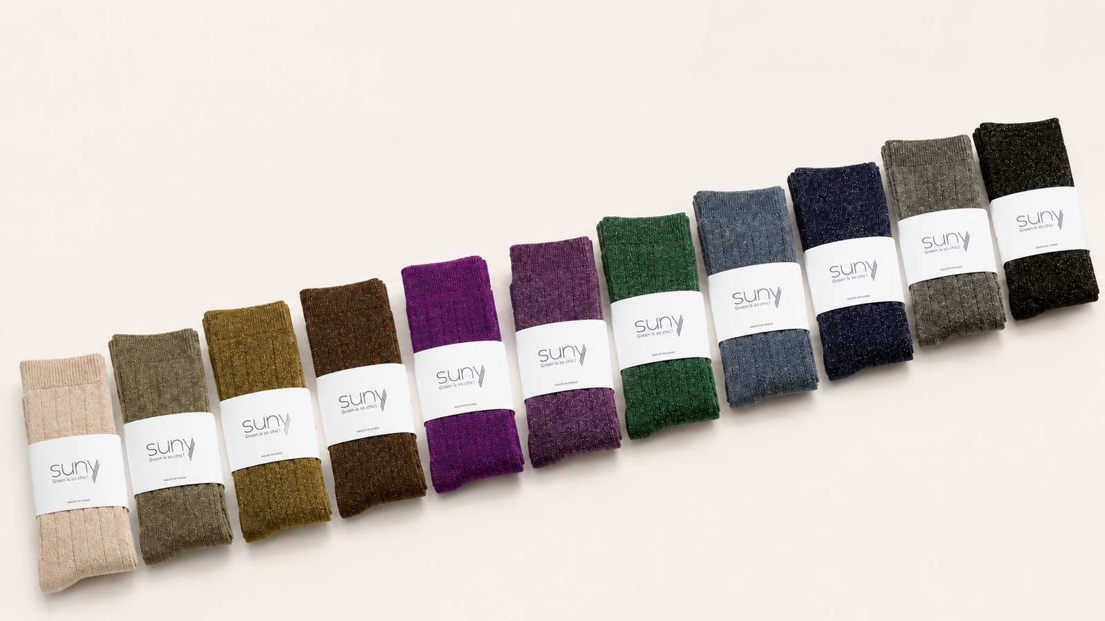 Chaussettes en coton pour femme