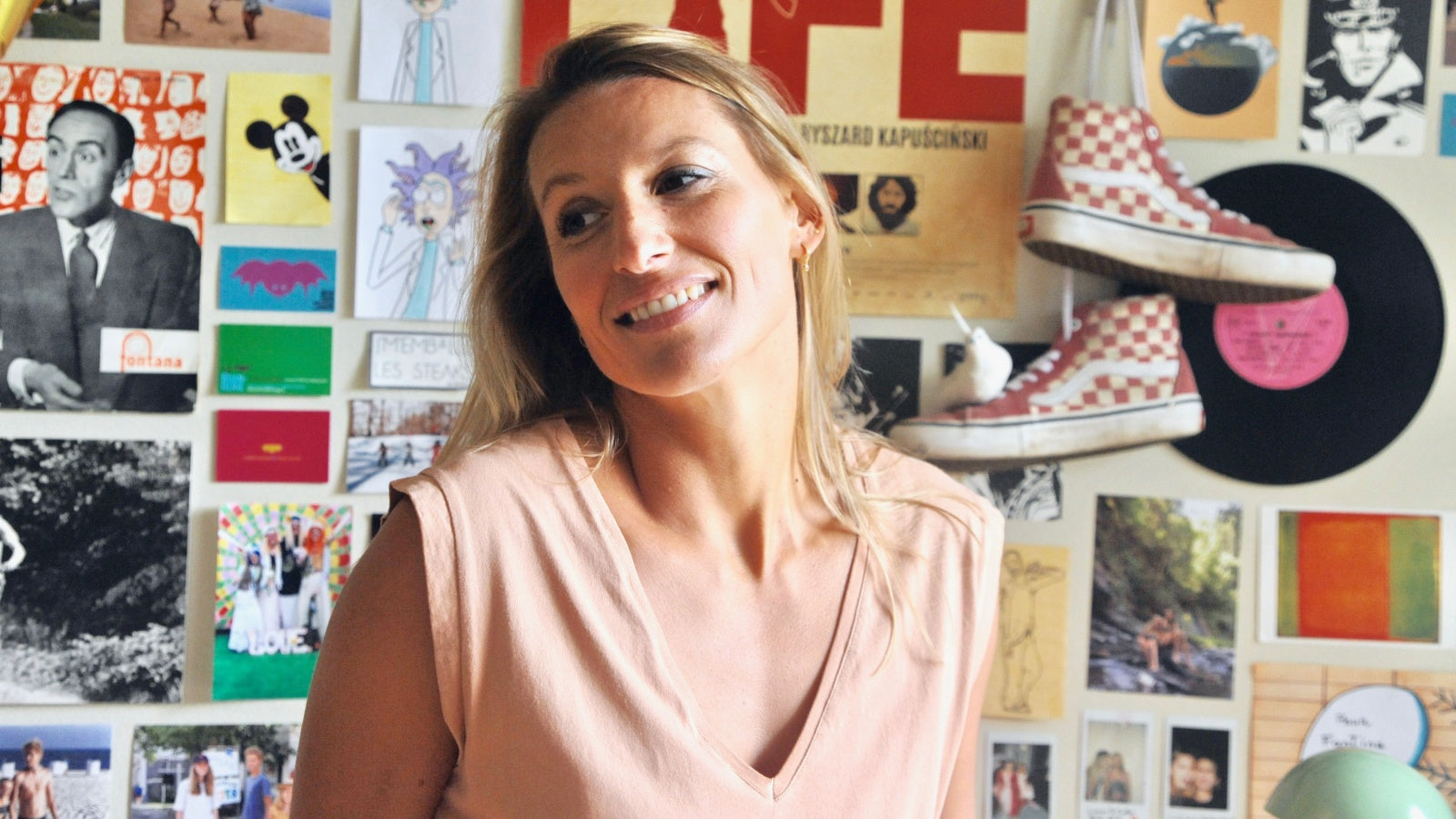 Débardeur rose et vieux rose femme en coton bio