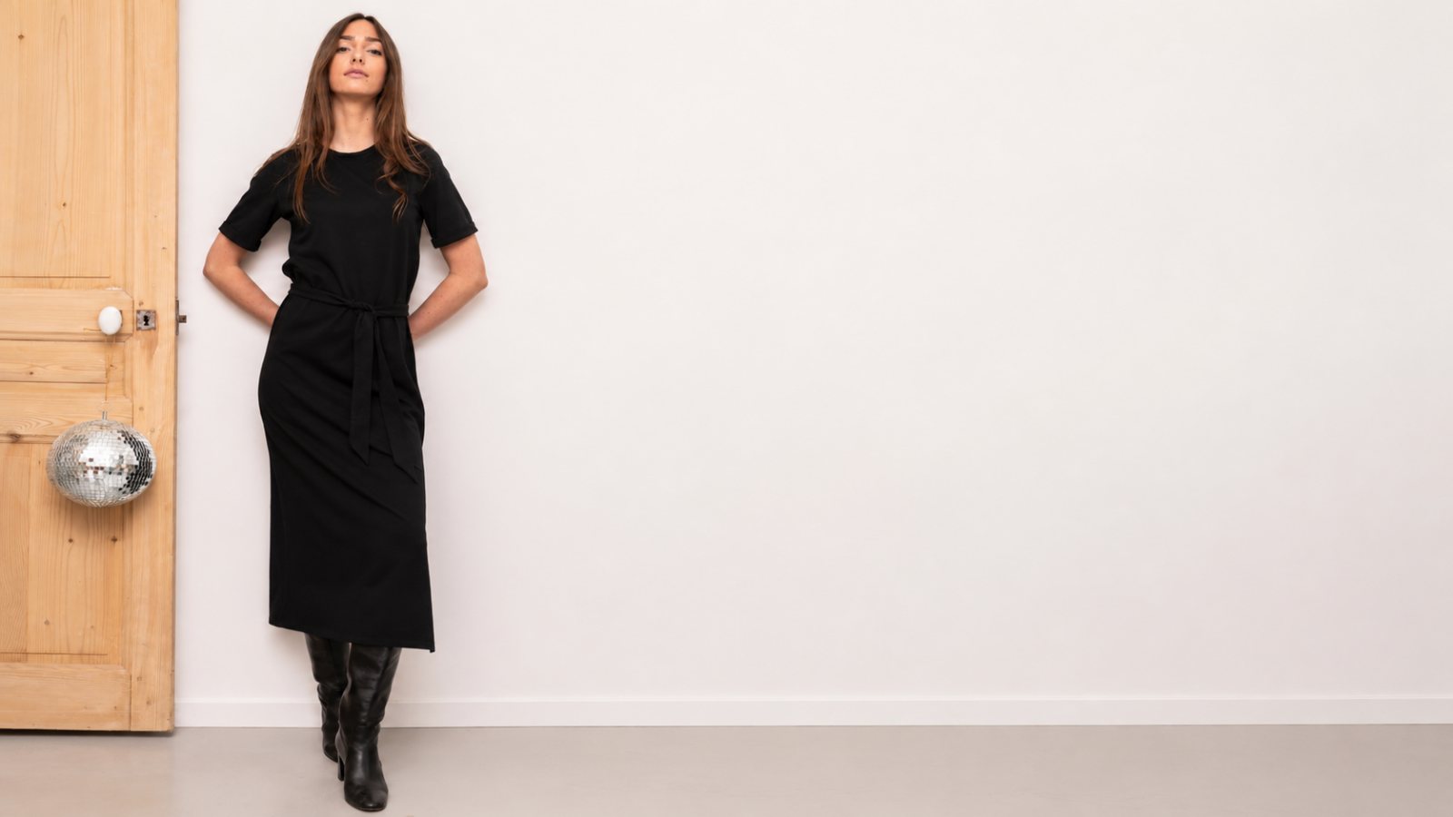 Robe en coton bio pour femme