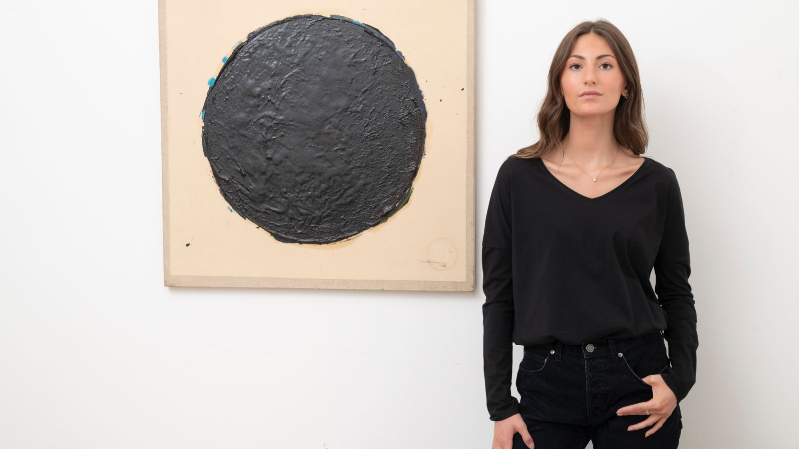 Tee shirt noir femme coton bio