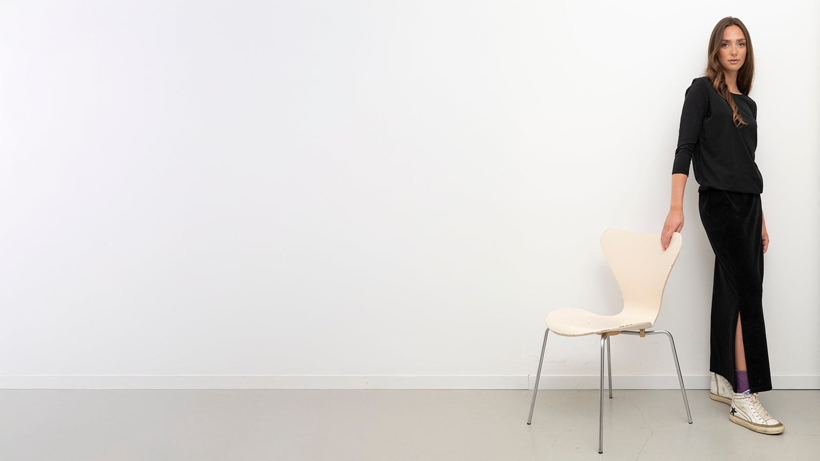 vêtement femme coupe droite suny