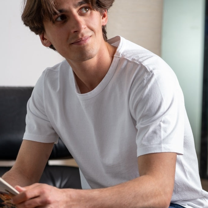 tee shirt en coton bio pour homme suny