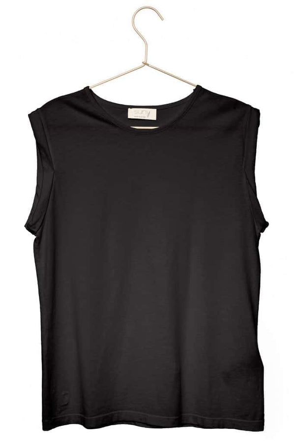 Débardeur Femme 10 Days - Coton Et Lin Saumon Clair Taille M (38/40)