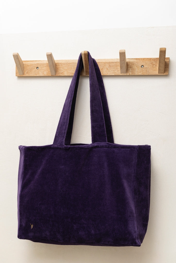 Sac cabas velours côtelé - Maison Lilo Sac cabas velours côtelé - Maison Lilo