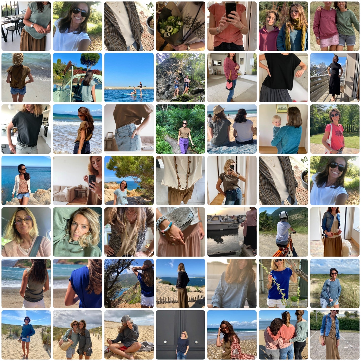 bande suny filles chic et sympas qui portent du suny lifestyle