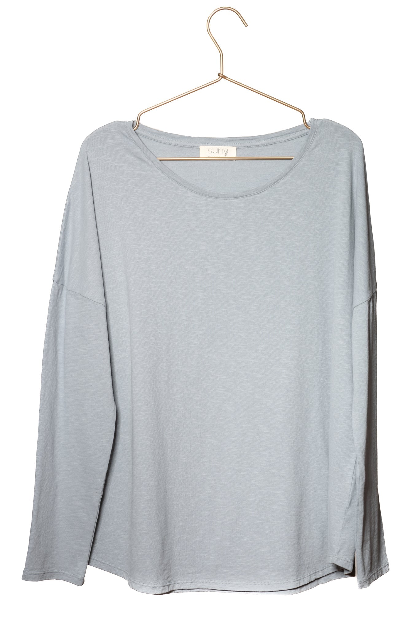 Tee shirt en coton bio EXTRA SUNY DOUX gris chaton