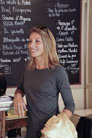 T shirt femme col danseuse manche trois quart coton bio souple forme ajustee noir graphite suny