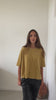Tee-shirt HERMINE en velours miel – coton bio doux et lumineux