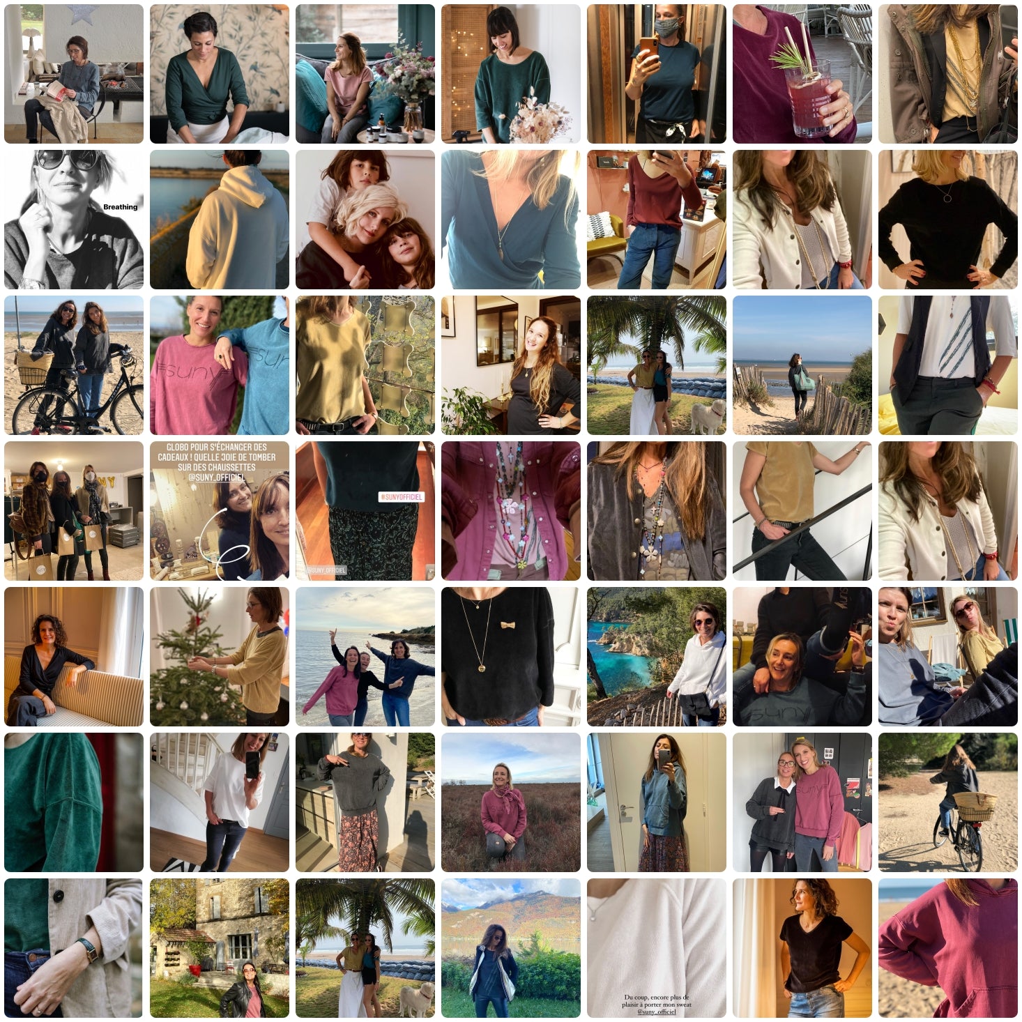 bande suny tee shirt en coton bio 