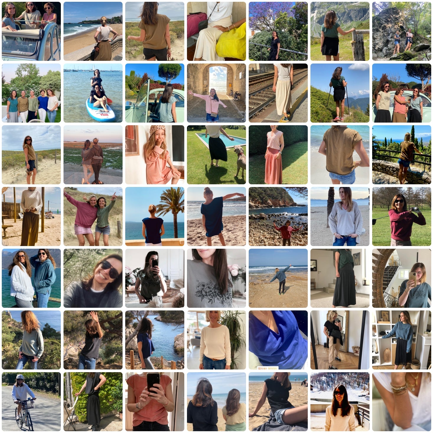 bande suny filles chic et sympas qui portent du suny lifestyle