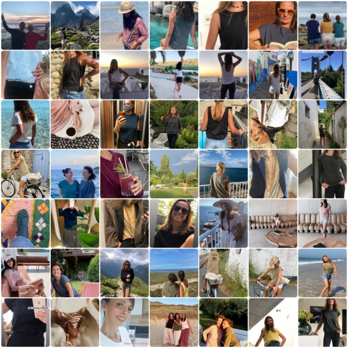 bande suny tee shirt en coton bio 