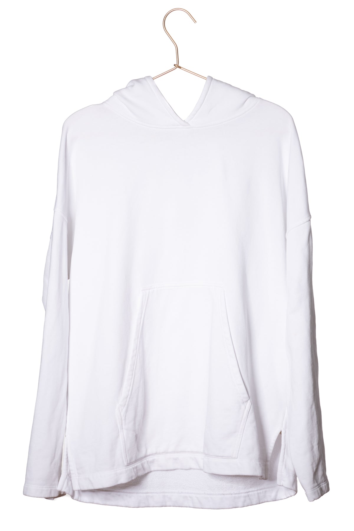 Sweat capuche femme coton bio certifié GOTS hoodie en molleton bio oversize vareuse blanc beige, blanc cassé, beige, écru, blanc pâle