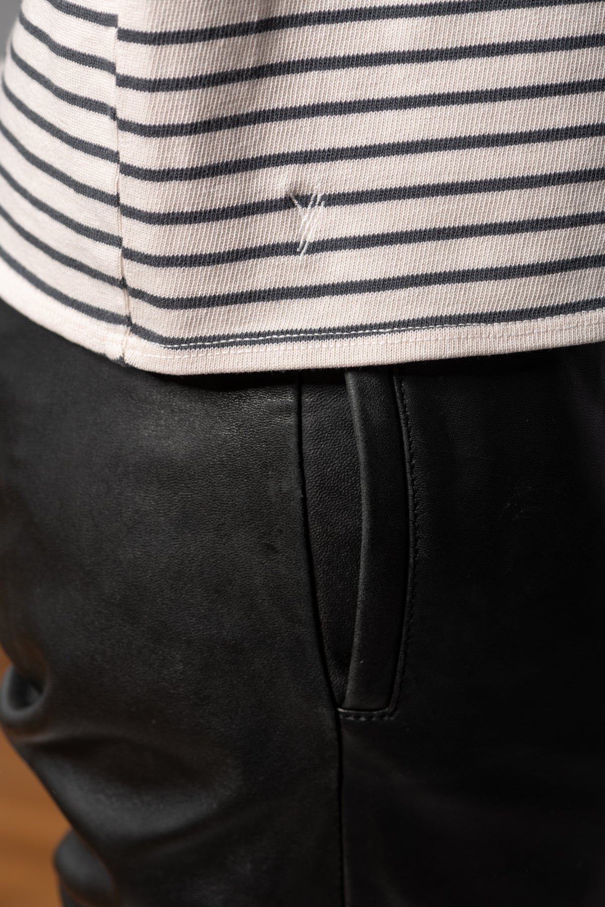 Navy suny marinière femme coton bio certifié GOTS rose poudre